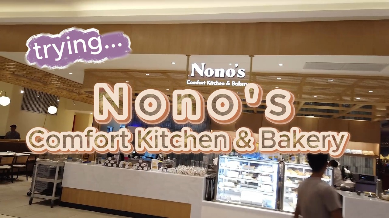 FOOD VLOG Salad Pasta Dessert Coffee at Nono's Bakery & Kitchen + Blooper : )
