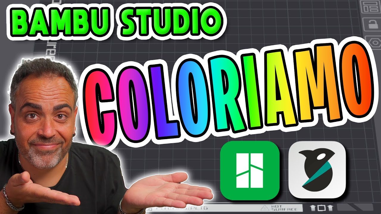 Colorare in Bambu Studio:  Guida COMPLETA  al colore nella stampa 3D anche #orcaslicer #bambustudio