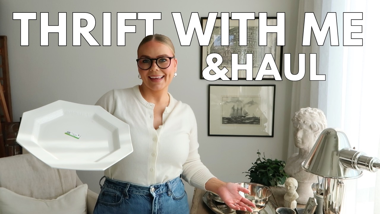 Vintage Home Decor & Thrift Shop With Me & Haul!