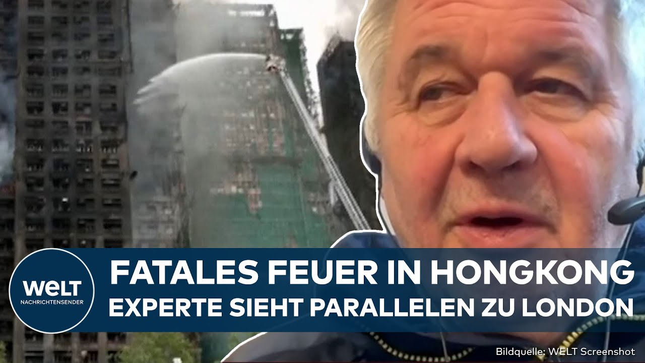 CHAOS IN CHINA: Fataler Fehler in Hongkong?! Brisante Vermutung zur Ursache f&uuml;r Feuer in Hochhaus