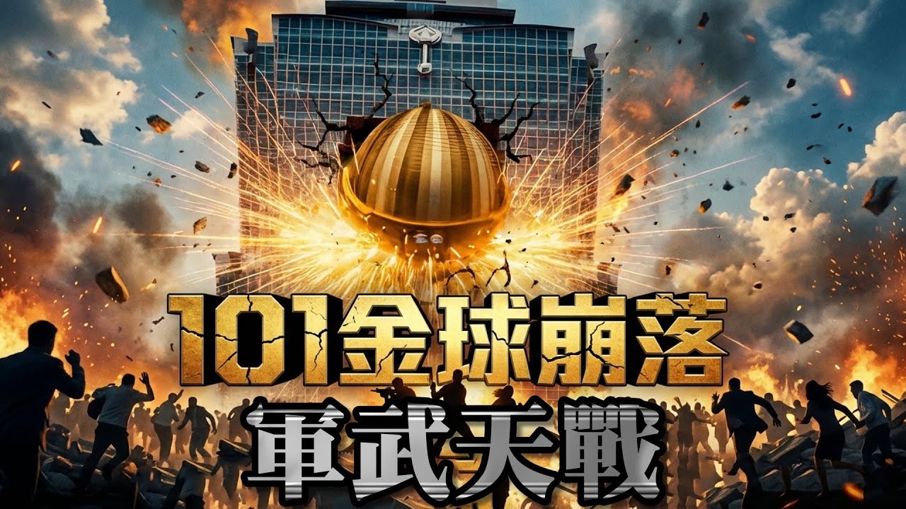 驚爆台北101(下) - 金球崩落! - 風阻球一旦墜落，整座台北市將付出代價！液態氮＋炸藥＝101末日？中國恐攻真正目標曝光，這不是炸樓，是毀掉台灣！》軍武天戰