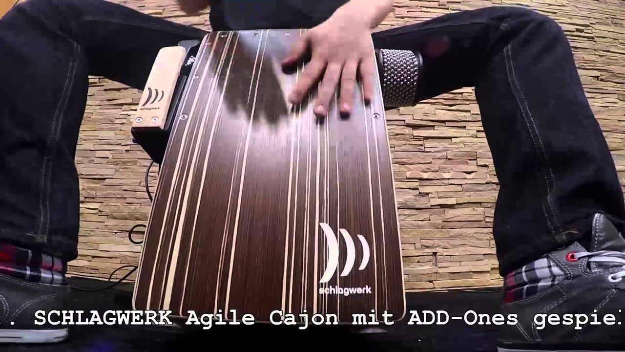 Schlagwerk Agile Cajon mit Add Ons - Teil 1 - www.drumxound.de