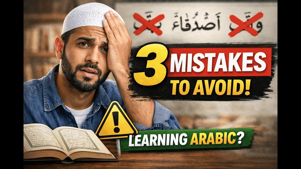 3 Common Mistakes in Learning Arabic (Stop Doing These Now!) | Arabic Made Easy