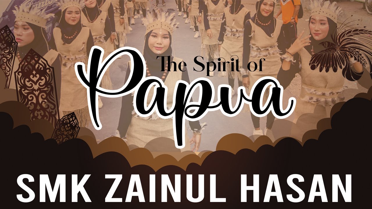 Juara 1 Karnaval HUT RI ke 77 SMK Zainul Hasan Balung - Spirit of Papua
