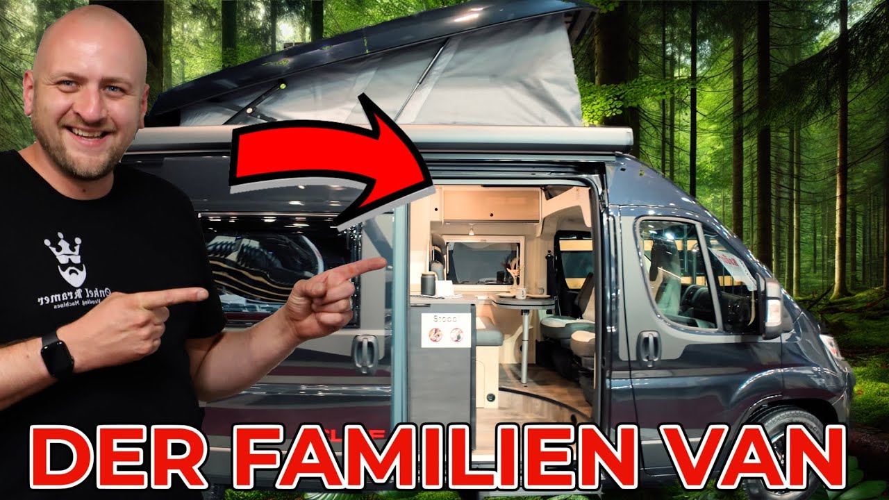 Sunlight Cliff 600 RT – Der perfekte Familien Camper mit Aufstelldach! 🚐🏕