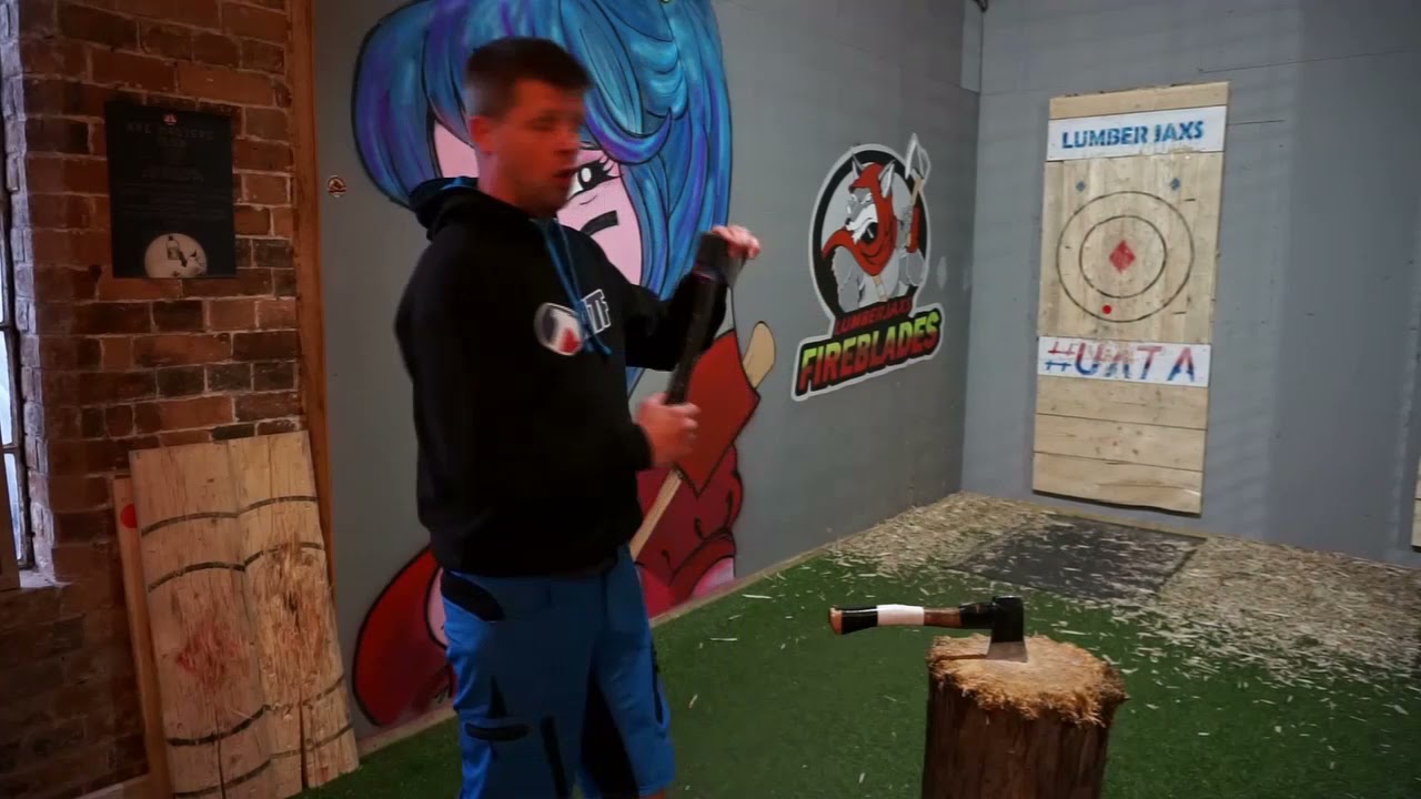axe throwing how to do under arm & reverse throw