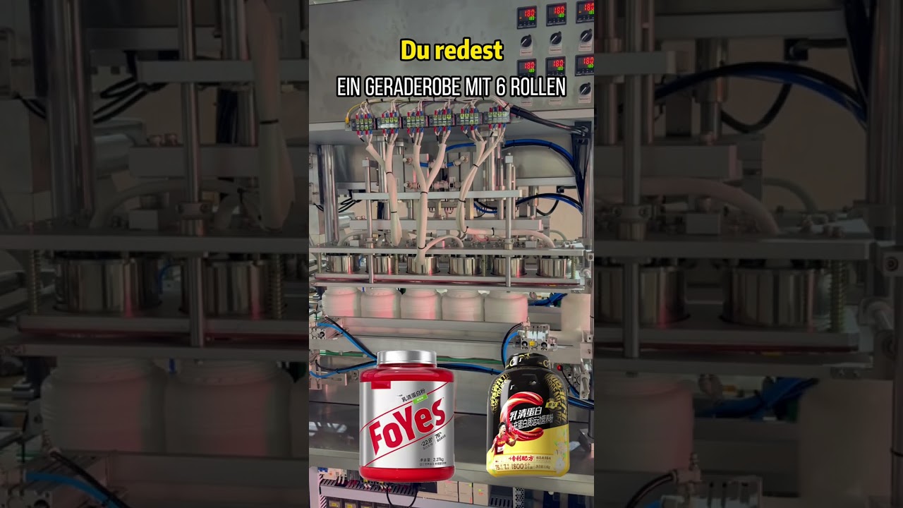 Ein geraderobe mit 6 rollen