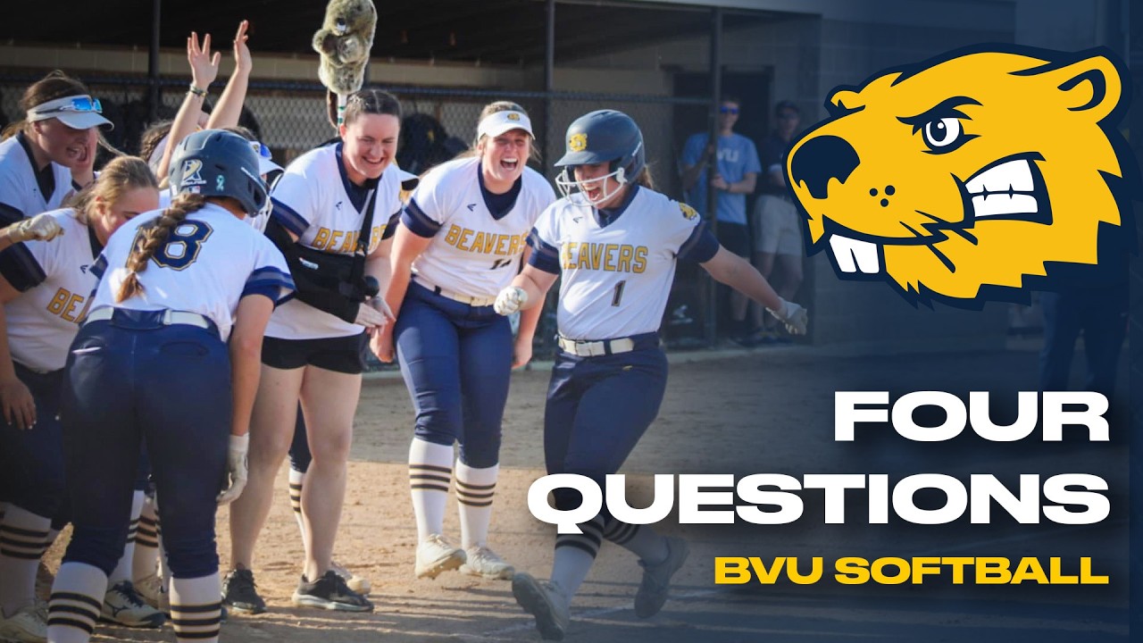 🥎 FOUR QUESTIONS with BVU Softball