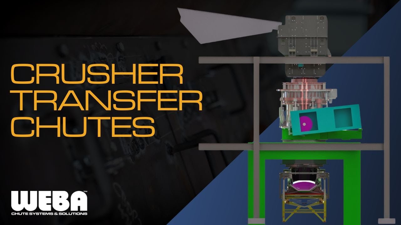Weba chutes: Crusher chutes