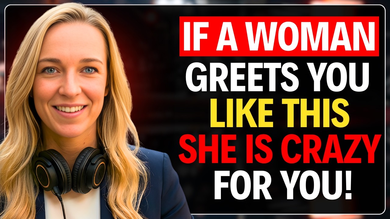 If a Woman Greets You Like This She Is Crazy About You Love Psychology