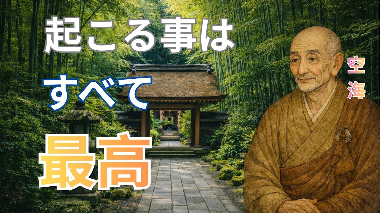 その苦しみには理由がある。空海が説いた「人生に起こる出来事の真実」