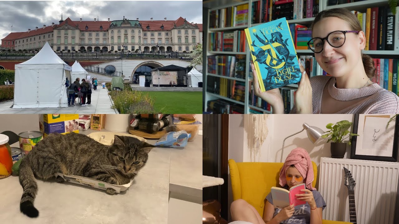 Jesienne Targi Książki, 🍂 Tygiel dusz ✍️ i maraton 24h czytania 🕛 | Reading vlog