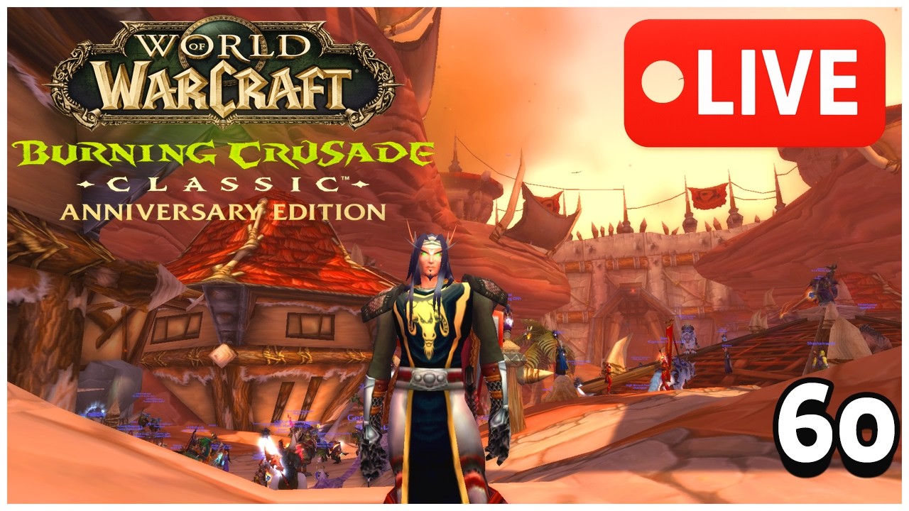 TBC Hype! First Time Leveling A Paladin In World Of Warcraft The Burning Crusade!