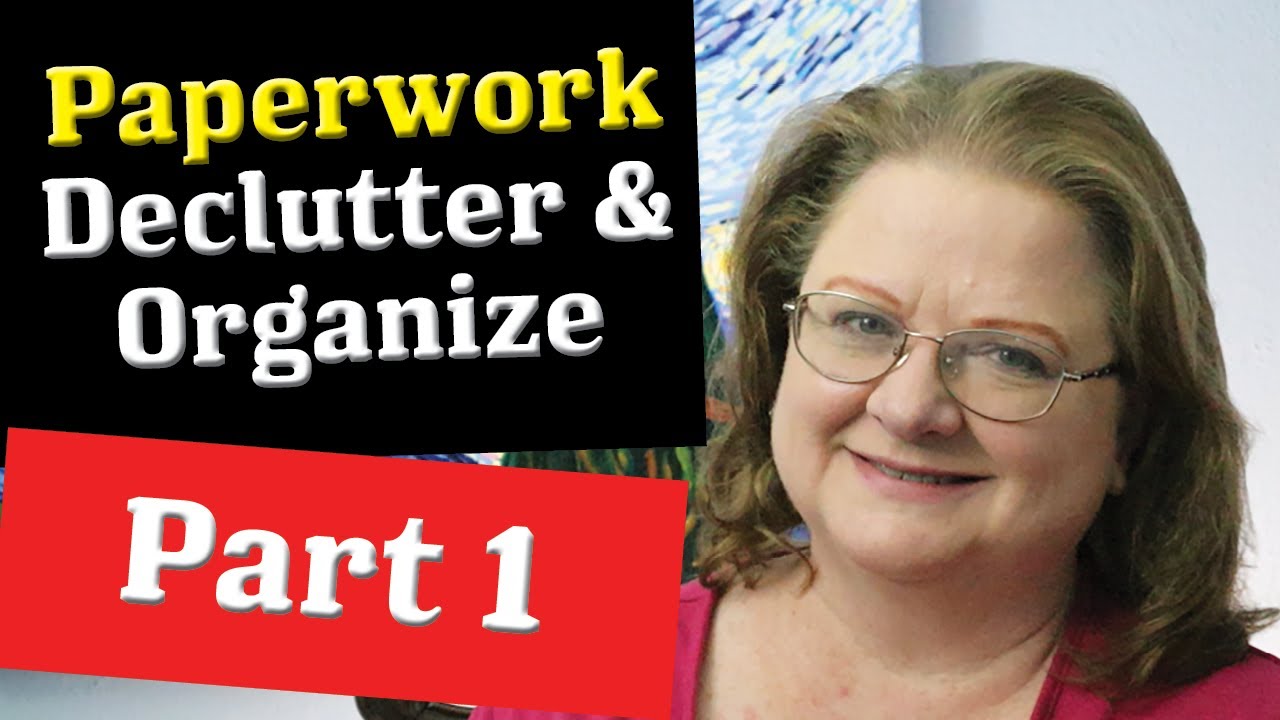Paperwork Declutter and Organize : Part One What to Keep???