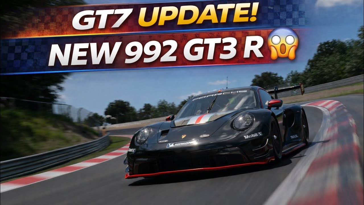 NEW Porsche 911 GT3 R (992) on the Nordschleife 😱 | GT7 Daily Lap