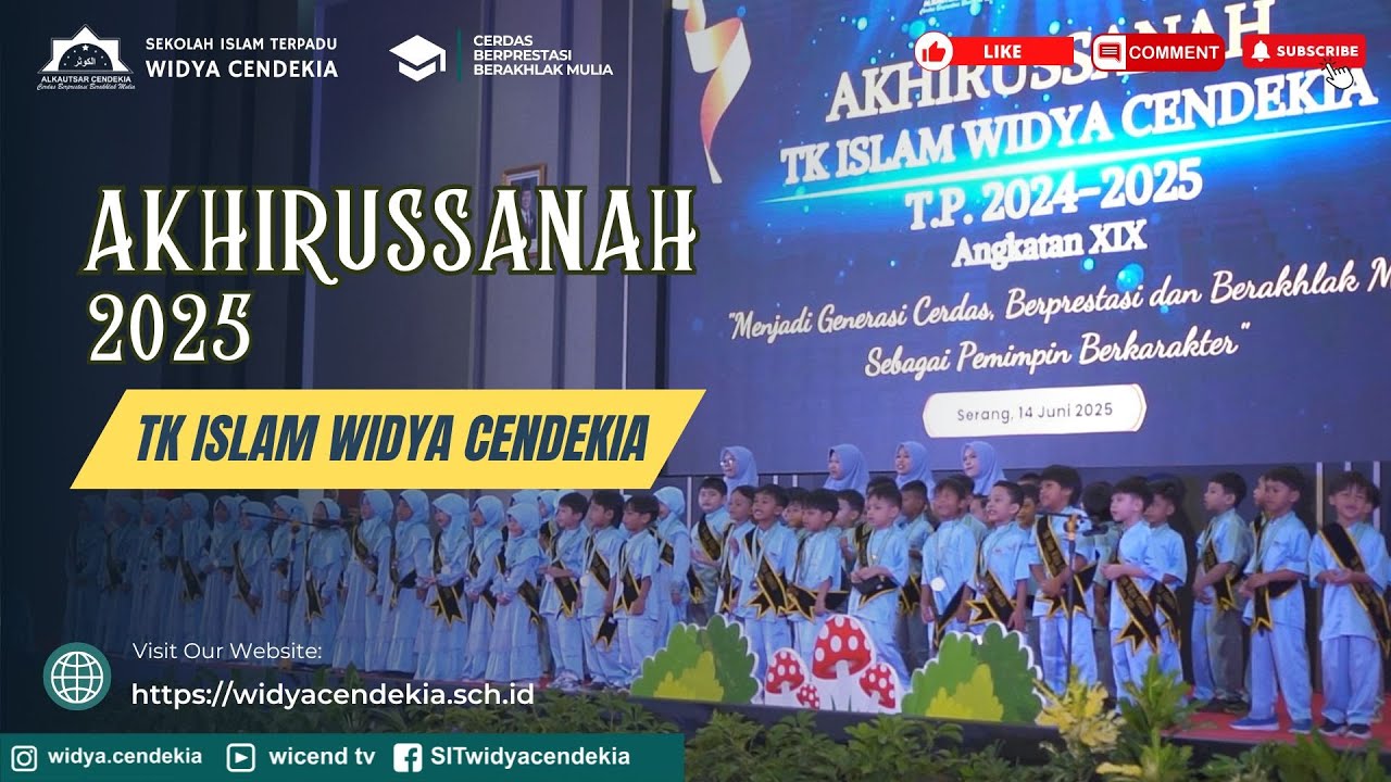 Dokumenter Akhirussanah TK Islam Widya Cendekia T.P 2024 - 2025
