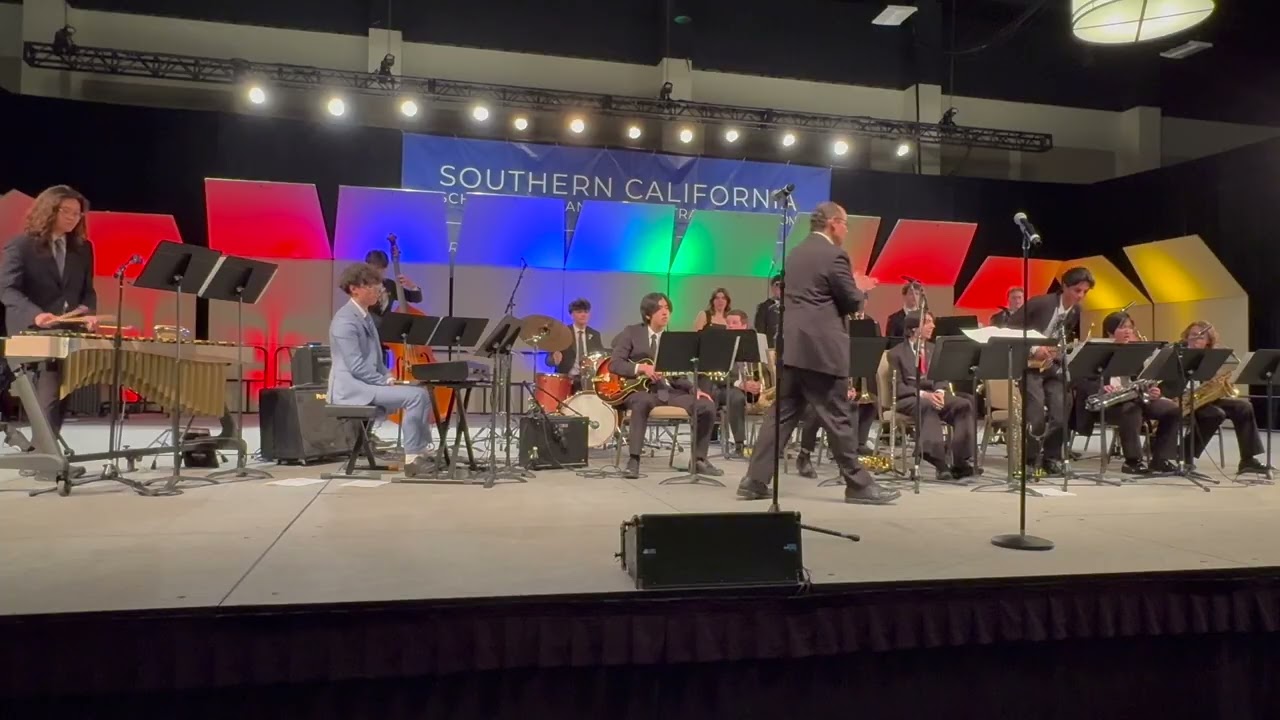 “Brazilian Bop” with 2026 SCSBOA HS All-Star Honor Jazz Band / Jaxon Lozano on Drums