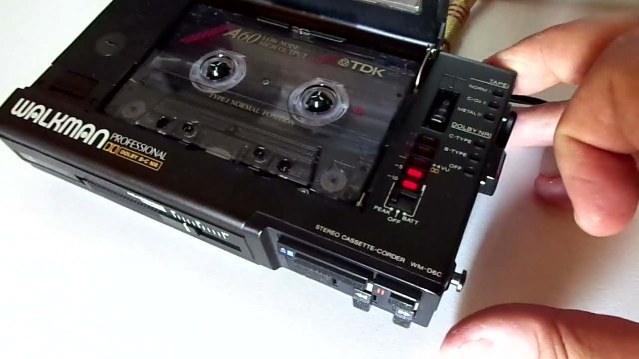 Sony Walkman Profesional WM D6C