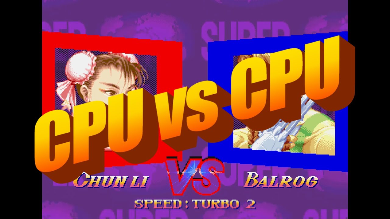 6 Hours of Super Street Fighter 2 Turbo - CPU vs CPU