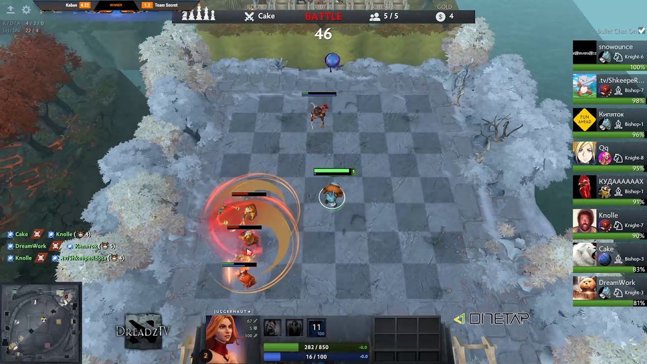 Dread's stream | Dota 2 - Auto Chess / Bounty Hunter / Clockwerk / Shadow Demon | 18.02.2019