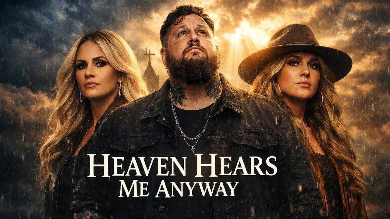 Jelly Roll ft Carrie Underwood & Lainey Wilson - Heaven Hears Me Anyway | country music 