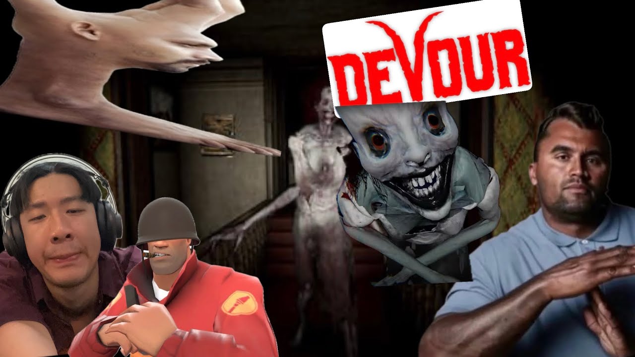 恐怖遊戲DEVOUR一點都不恐怖  | Kevin和朱先生