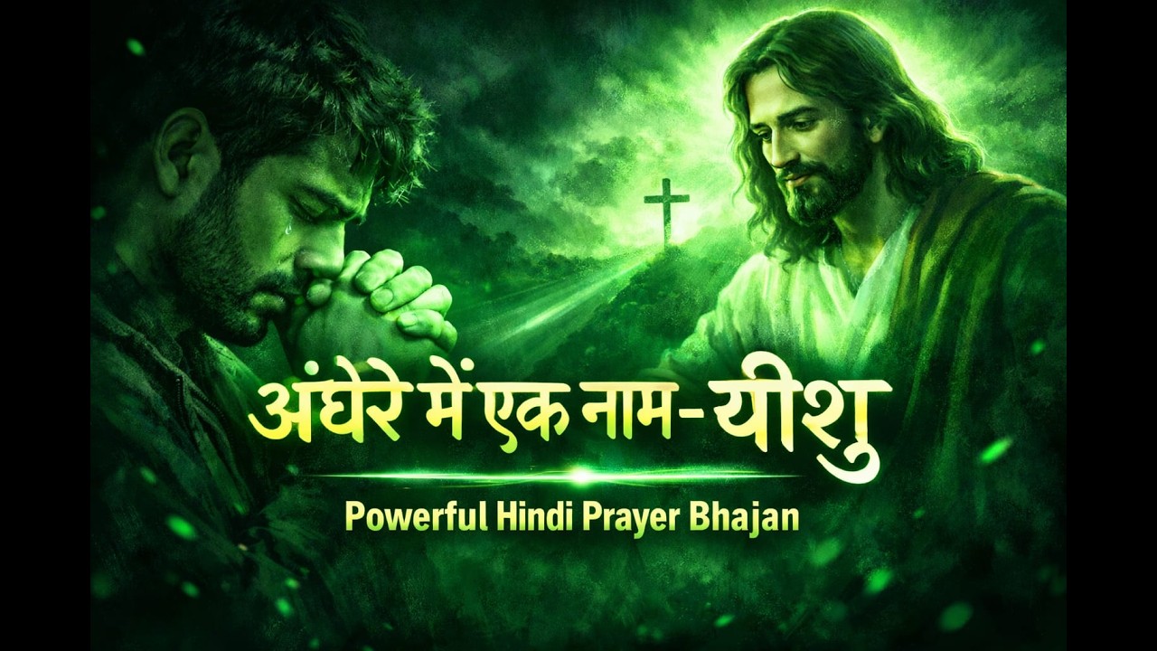 अंधेरे में एक नाम – यीशु | Powerful Hindi Prayer Bhajan#yeshubhajan #yeshumasihsong@ThanksYeshu