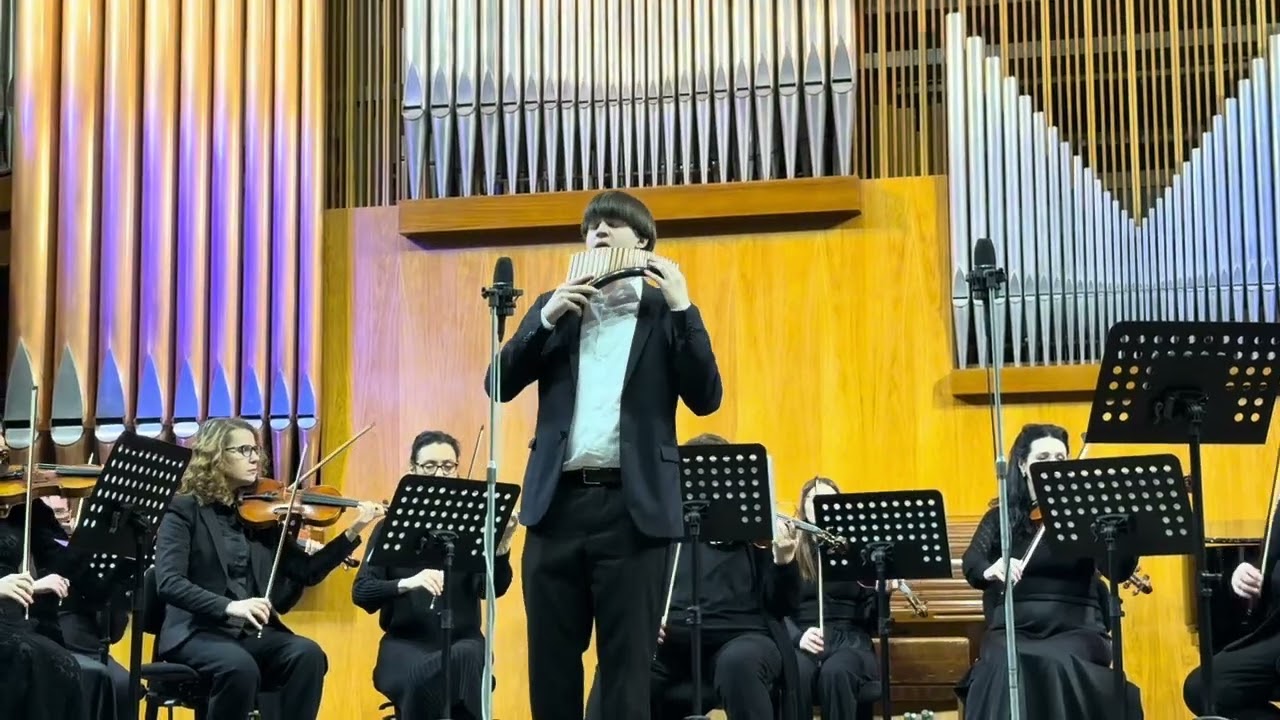 In Memoriam Ion Negură. Vivaldiana p. 2, 3 de Boris Dubosarschi. Pentru nai și orchestră de cameră.