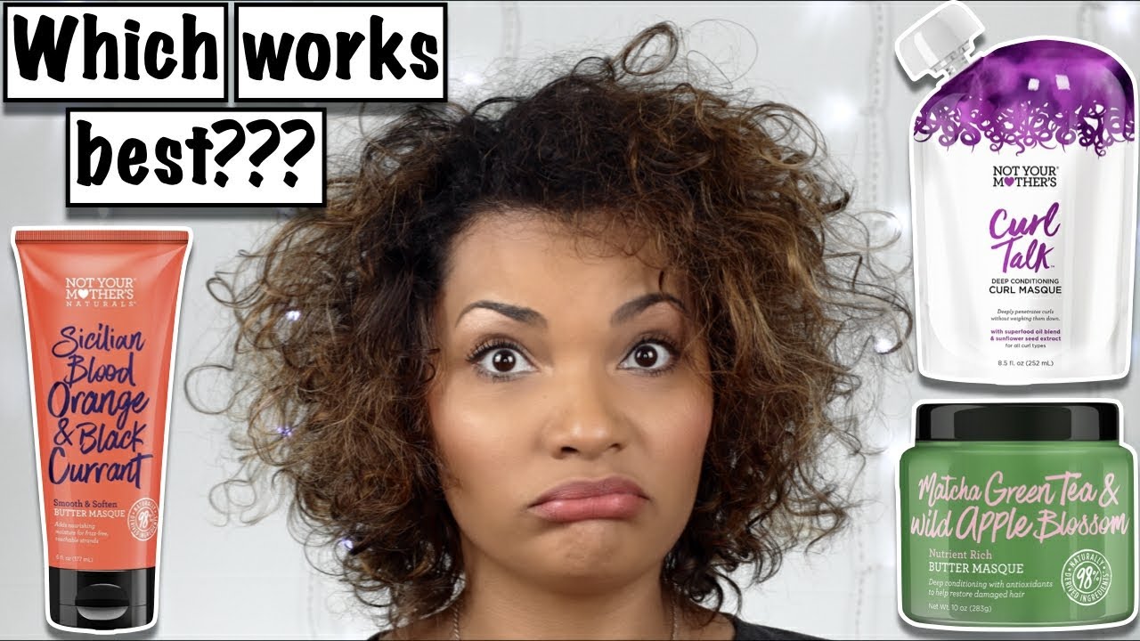 Not Your Mother's Curl Talk Deep Conditioner Comparison