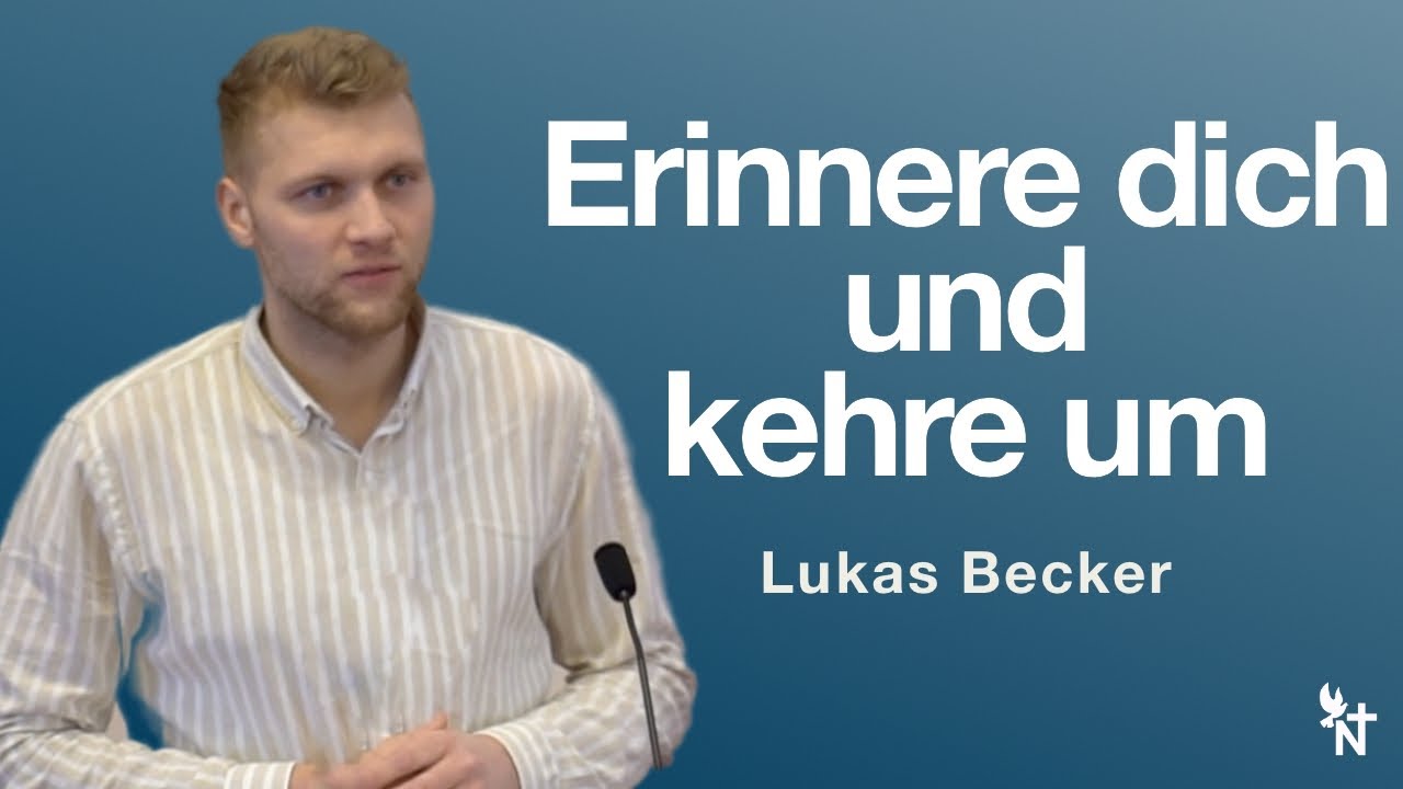 FECG Nasiräer - "Erinnere dich und kehre um" Lukas Becker