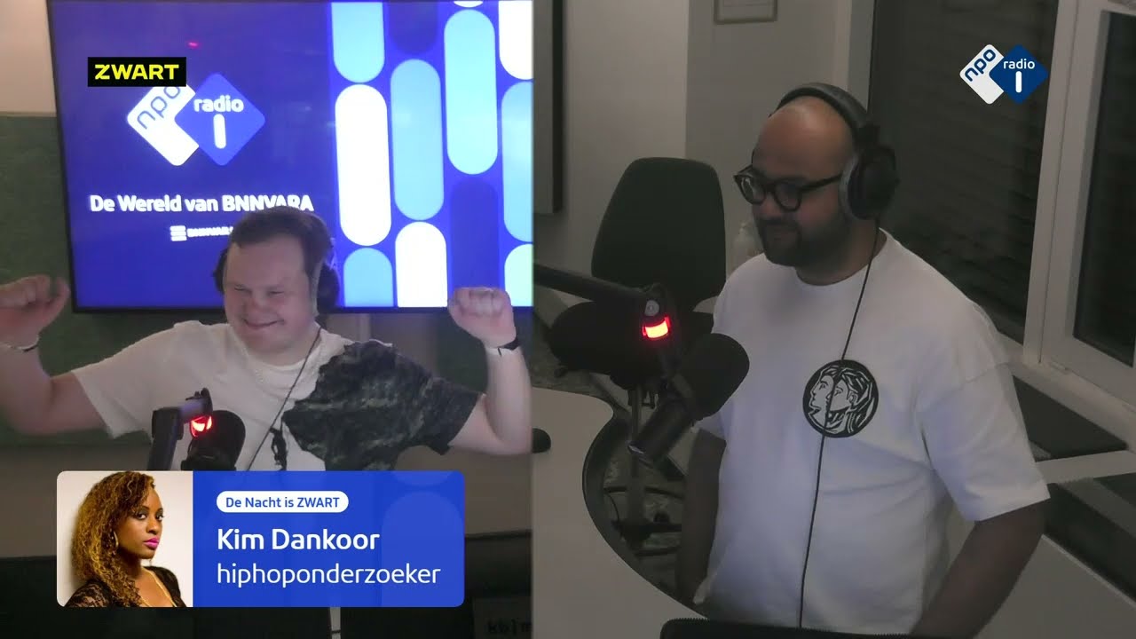 Ladies first! Kim Dankoor te gast bij Omroep ZWART (vrouwen in hiphop)