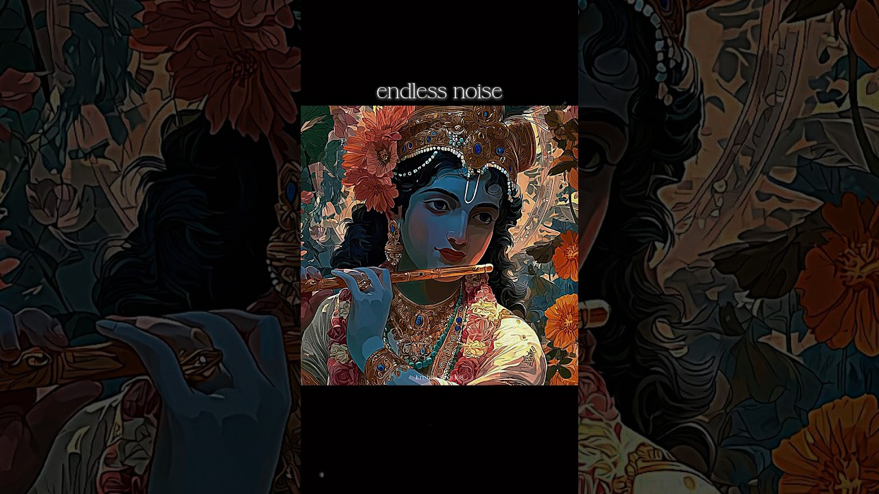 Krishna Says: Stop Running From Yourself #bhagavadgita #krishna #divine