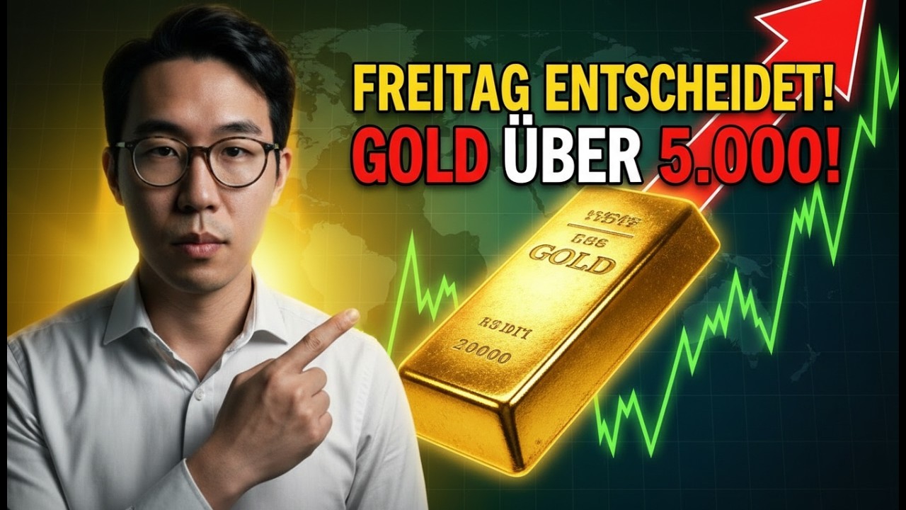 Freitag wird entscheiden: Gold über 5.000!