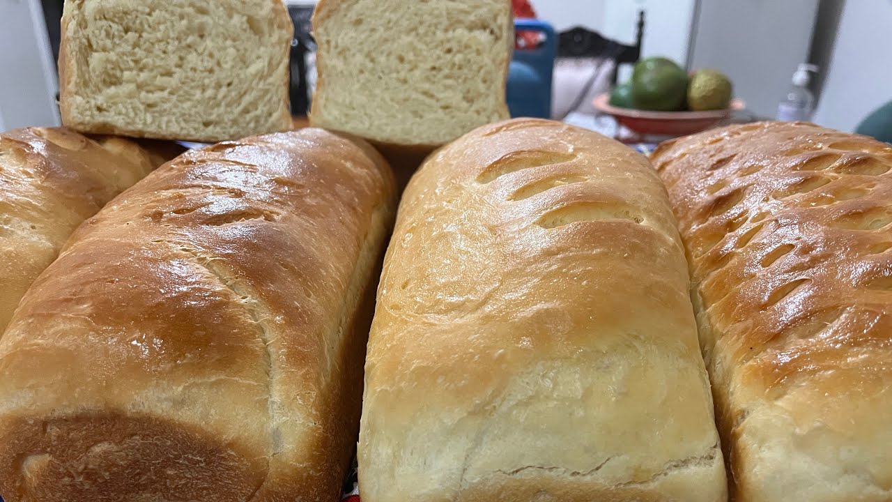 PÃO DE FERMENTO NATURAL COM ESPONJA