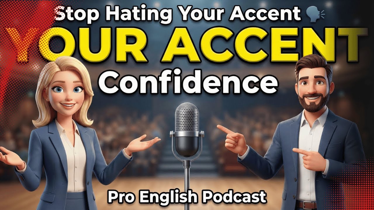 Stop Hating Your Accent 🗣️  Confidence  English Pro Podcast