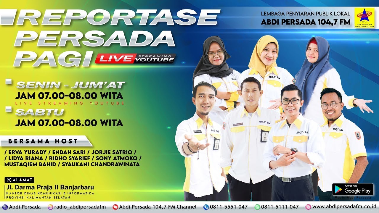 REPORTASE PERSADA PAGI - 📅 RABU,  8 JANUARI 2025 🔴LIVE