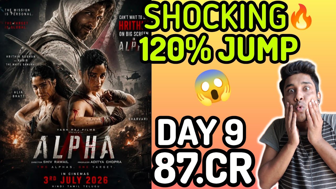 ALPHA Day 9 Collection | ALPHA Box Office Collection | ALPHA Worldwide Collection | ALPHA Box Office