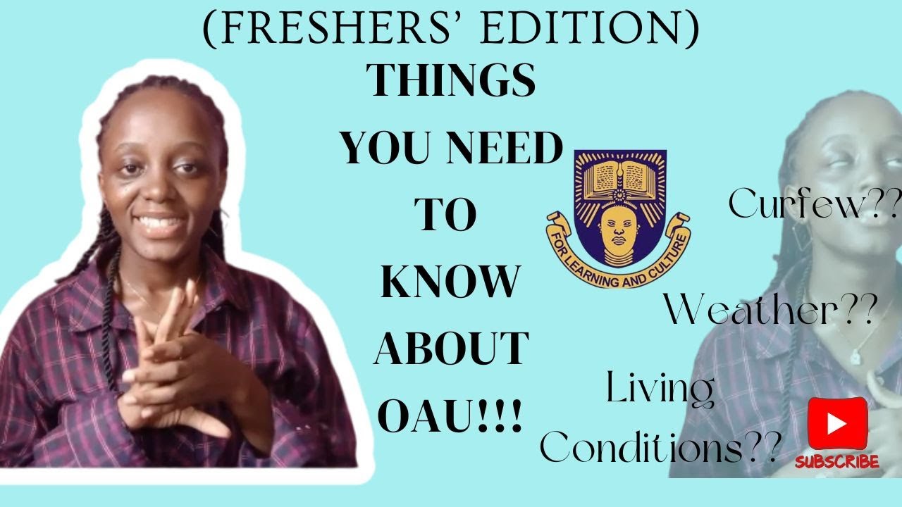 THINGS TO KNOW ABOUT OAU - FRESHERS' EDITION #oau#obafemiawolowouniversity#unidiaries