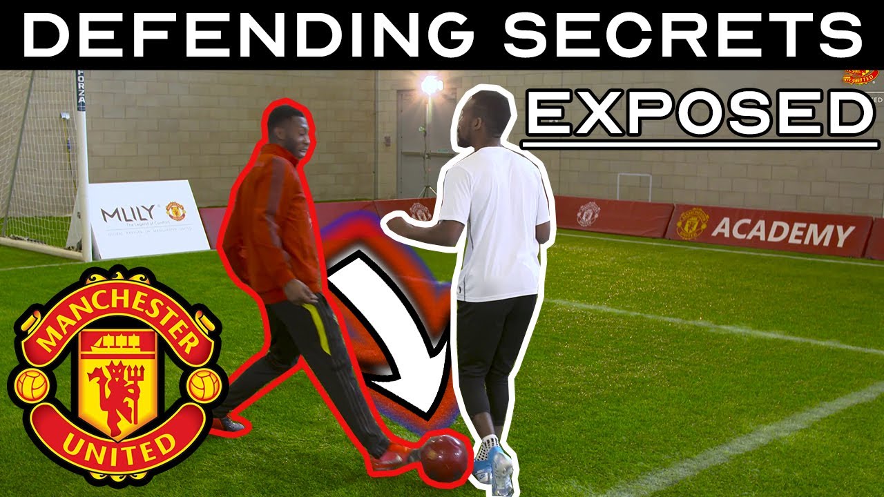 HOW TO DEFEND 1V1 IN SOCCER LIKE AN EPL LEVEL PLAYER ft . Manchster United