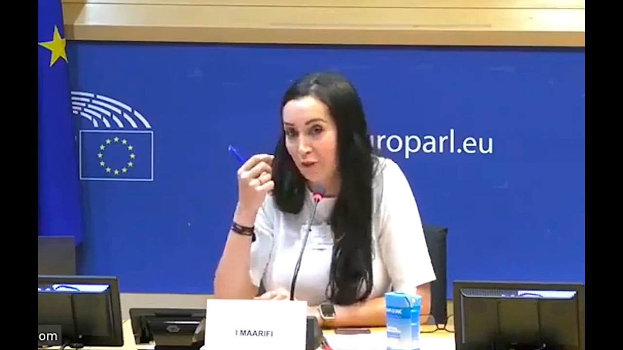 Imane Maarifi devant le parlement européen : L' Europe a le devoir d'arrêter le génocide à Gaza.