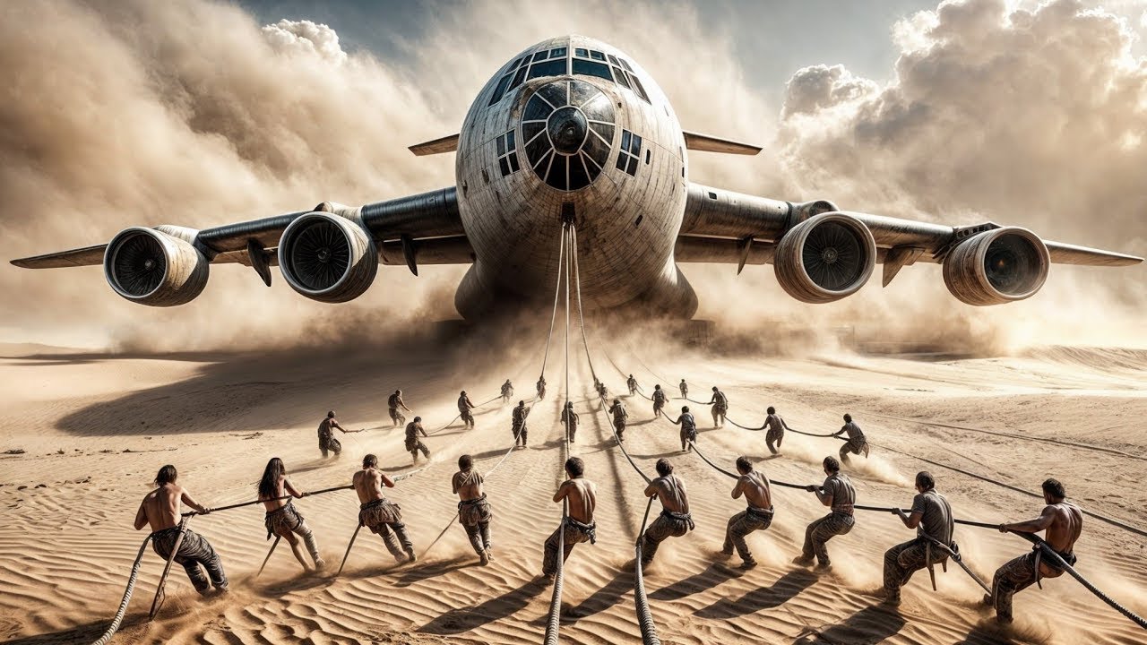 طيارة بتقع في الصحراء و الحل الوحيد يعيدوا بناءها من جديد علشان يهربوا _ ملخص فيلم Flight of phoenix