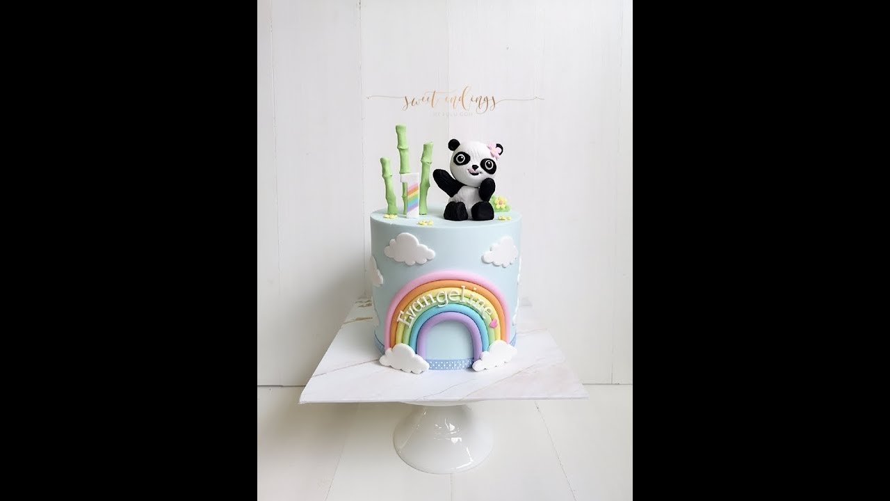 Fondant Oriental Bamboo Tutorial - Freehand, Fast & Easy!