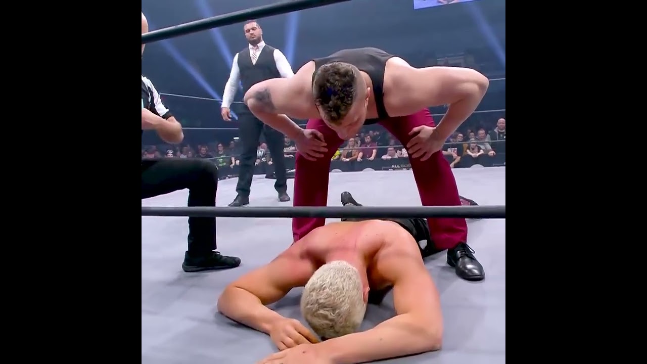 #AEWDynamite on 2/5/2020: Cody endured 10 lashes from MJF in one of the most brutal moments in AEW!