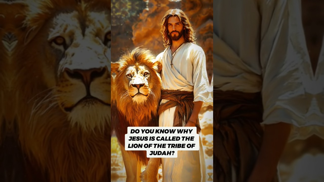 Why Jesus is called The Lion of the  tribe of Judah? #bible...