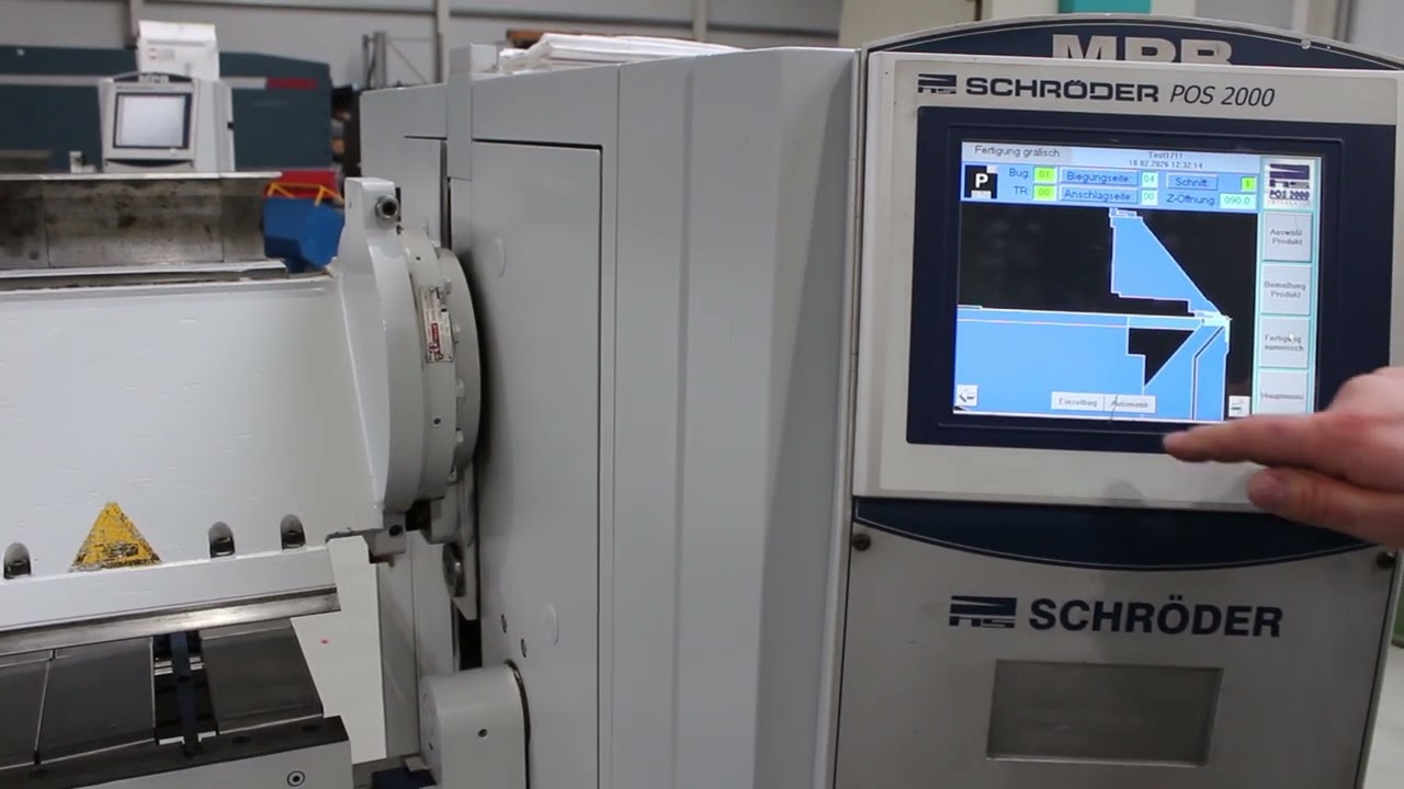 SCHROEDER MPB 3200/2.0 gebr. Schwenkbiegemaschine