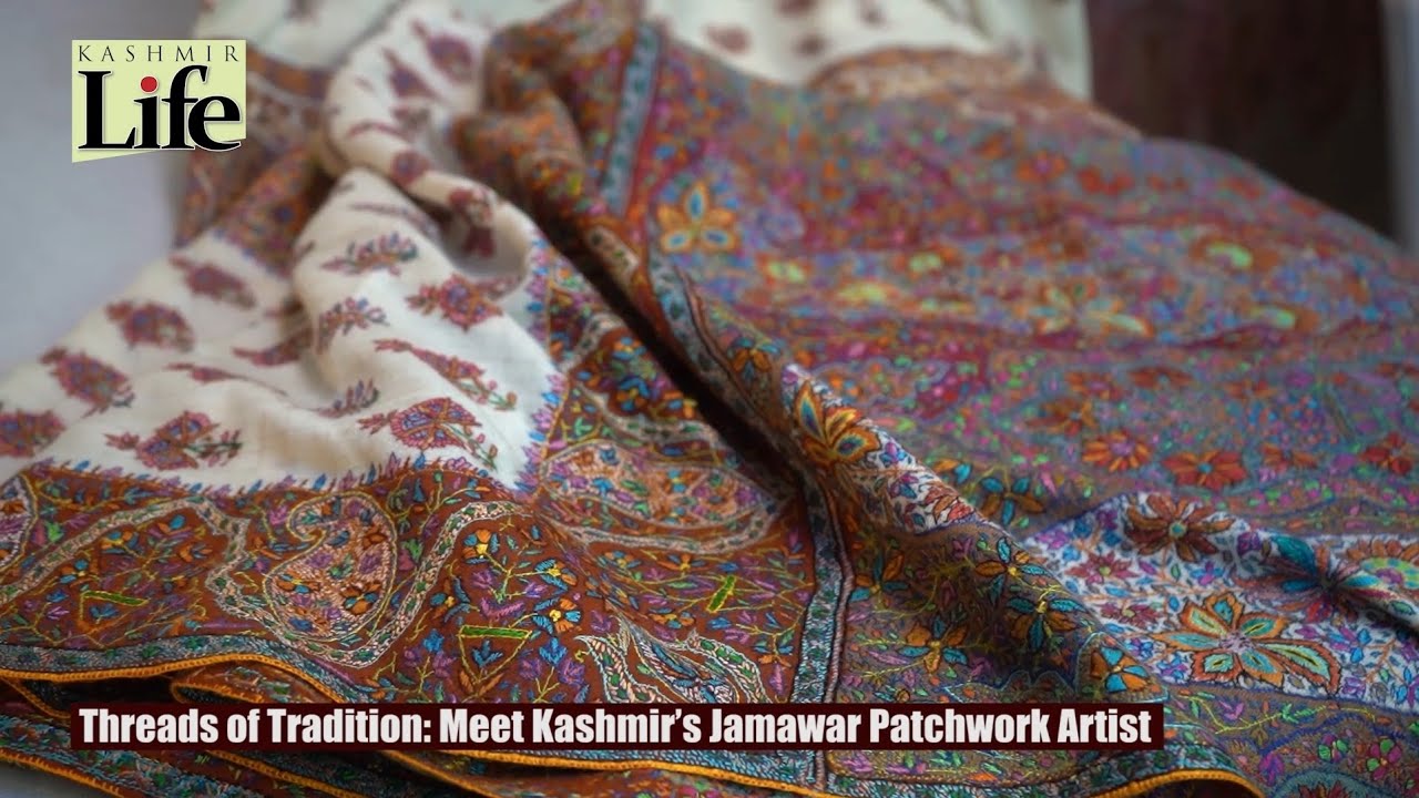 Threads of Tradition: Meet Kashmir’s Jamawar Patchwork Artist
