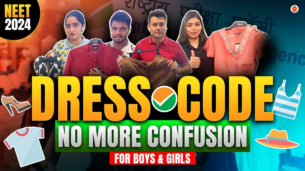 NEET Dress Code Revealed 👕👗 | What to Wear & Avoid | NTA Guidelines Explained 🔥 Vedantu NEET English
