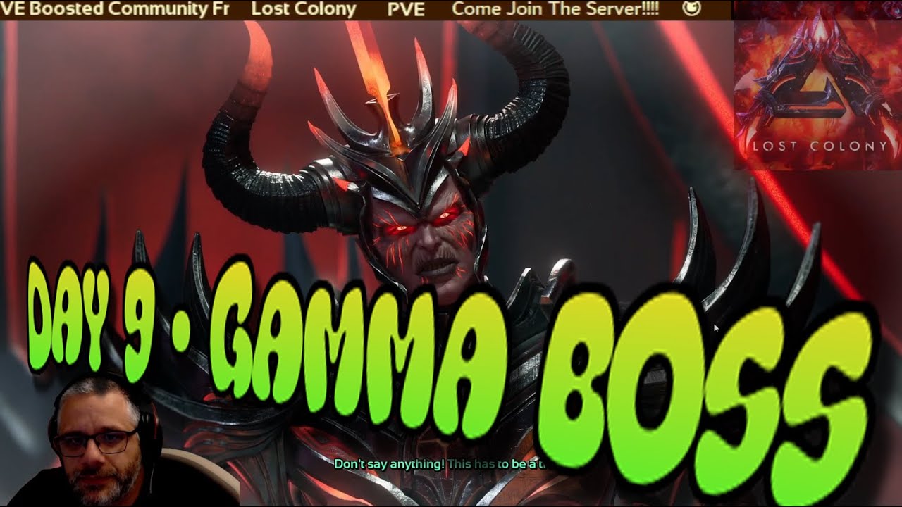 DAY 9 - The Fold - Red Handed GAMMA BOSS Mission - Ark Lost Colony ASA