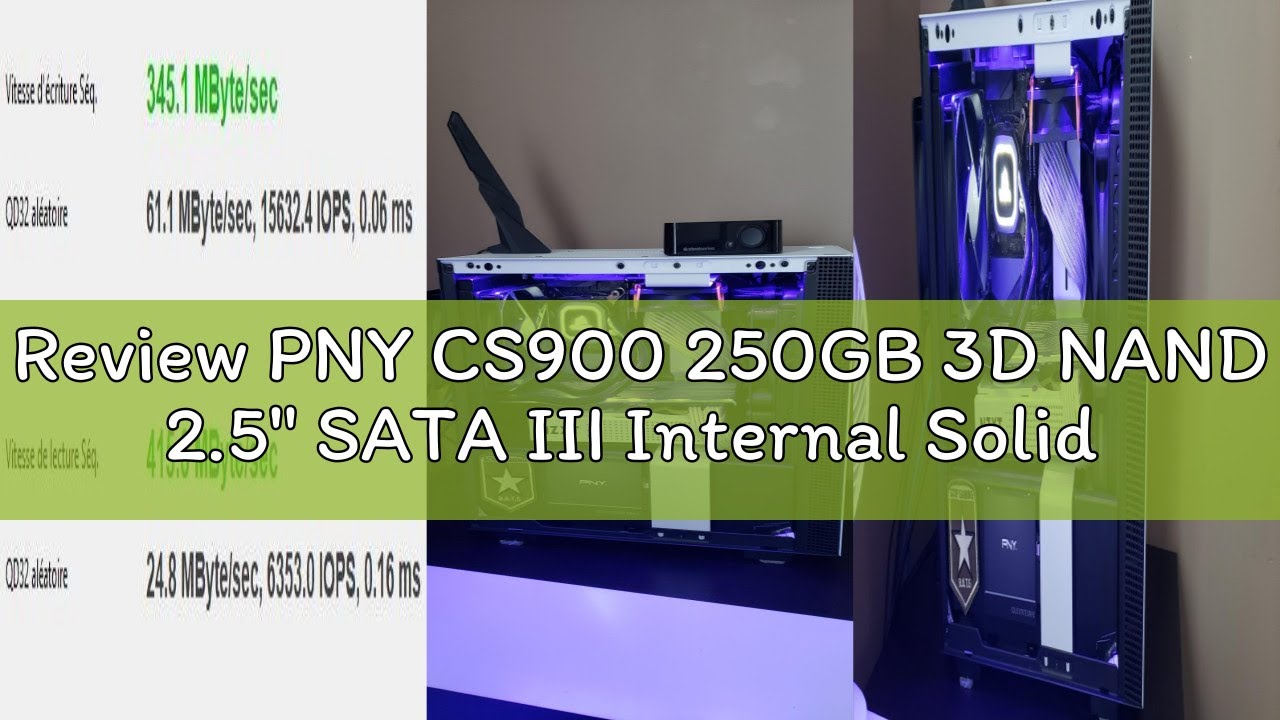 Review PNY CS900 250GB 3D NAND 2.5
