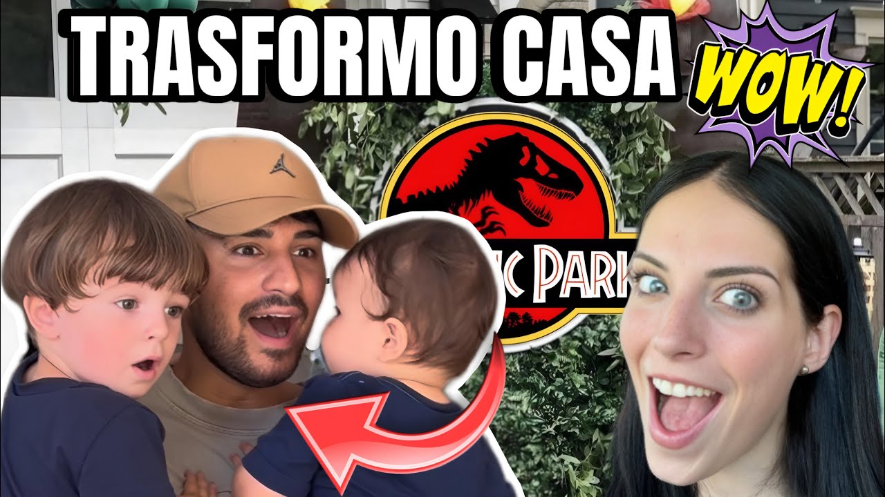 TRASFORMO CASA : IL MONDO DEI DINOSAURI 🦖❤️🪐